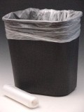 Trash Can Liners Hi Density Liners Are 14 Mic Biodegradable Environmentally Sound Bags Opaque Natural In Color It S Good For Home Or Office Use 25 Per Roll